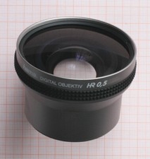 Weitwinkel-Vorsatzlinse HAMA HR 0,5 Digital-Objektiv, High-Resolution für ø 52mm
