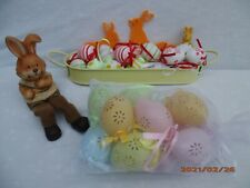 35 OSTEREIER Osterhase Kantenhocker Osterdekoration OSTERN FRÜHLING Konvolut