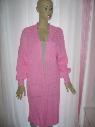 Longjacke cardigan strickjacke - longjacke,