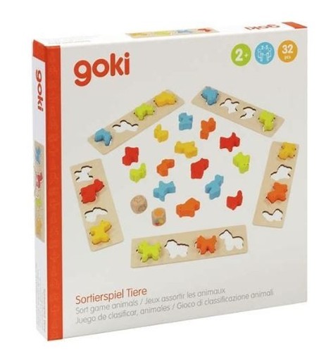 Goki sortierspiel tiere - -,