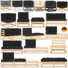 Gartensofa Ecksofa Fußhocker