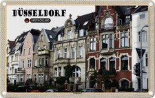 Blechschild 12x18 cm Düsseldorf Pempelfort Bildmotiv Reisemotiv Abenteuer Reisen