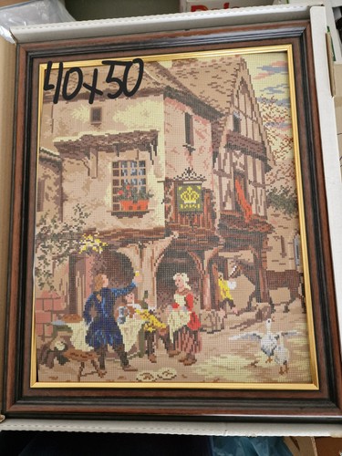 Gobelinbild mit rahmen - gobelinbild,
