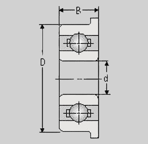 Miniatur kugellager mf83 open - kugellager,