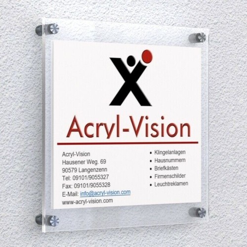 Werbeschild firmenschild logo - firmenschild,