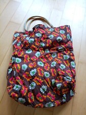 DDR Einkaufsbeutel bunt innen gummiert 