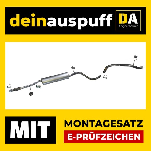 Auspuffanlage für fiat 500 - auspuffanlage,
