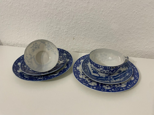 Japanisches blue white - „japanisches,