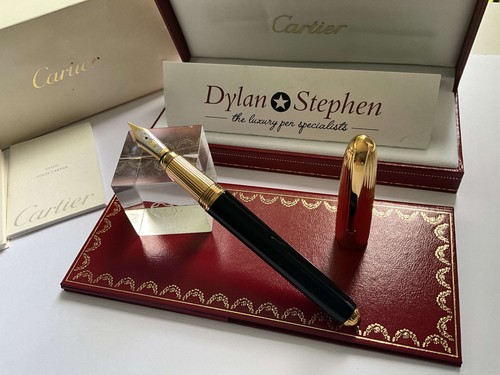 Cartier louis black lacquer - black, &