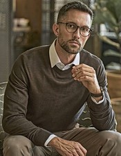 Herren Pullover Strickpullover