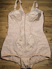 Strammes MAIDENFORM Hosen-Korselett, Gr. 95 Cup C,Haut,top Zustand *VINTAGE *RAR