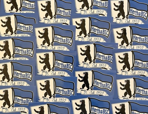 Hertha bsc aufkleber sticker - hertha,
