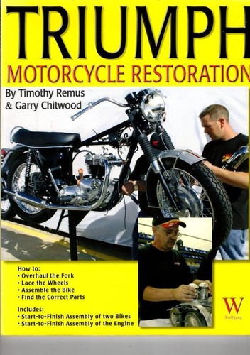 Triumph motorcycle restoration - triumph,