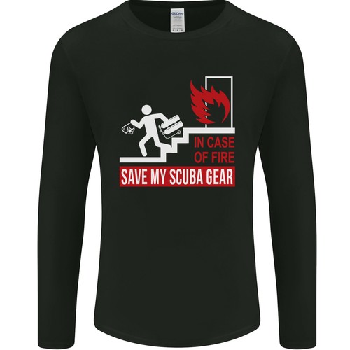 Rette mein scuba - gear, taucher