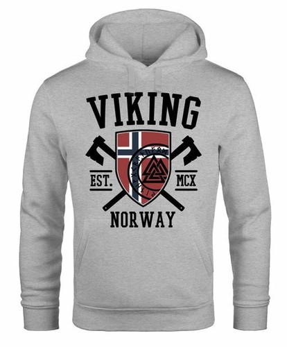 Hoodie herren viking norway - hoodie,