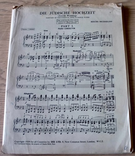 Mischa michaeloff die - michaeloff, judische
