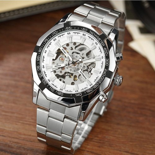 Mechanische skelett herrenuhr - mechanische,