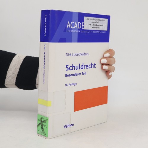 Schuldrecht besonderer teil - schuldrecht,