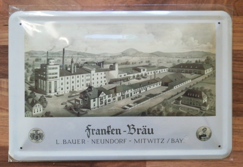 Brauerei blechschild - brauerei,