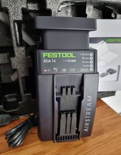 Festool SCA 16 Ladegerät + Systainereinlage, Handbuch & OVP, unbenutzter Zustand