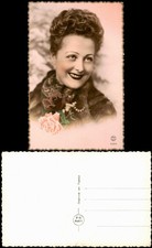 Fotokunst mit Frauen-Motiv (Frankreich) Serienkarte Hübsche Frau 1940