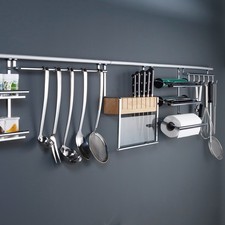 Küchenreling Relingsystem Küchenzubehör Küchenleiste Set Kesseböhmer Linero 2000