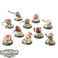 Skaven - 10 Clanrats - bemalt