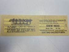 Stabocar 132  BMW 1600