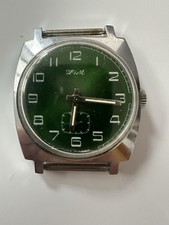 ZIM Pobeda 2602 WWII 50 Jahre UdSSR Uhr Russische Vintage Defekt