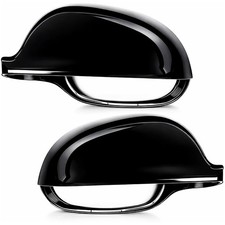 Spiegelkappen Schwarz