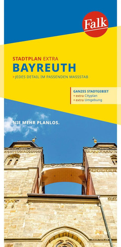 Falk stadtplan extra bayreuth - stadtplan,