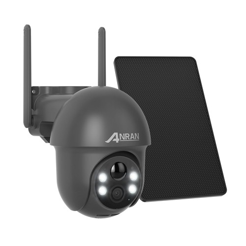 Anran 3mp ptz ultra uhd - 3mp, solar
