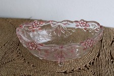 Glas Schale ,rot,Waltherglas