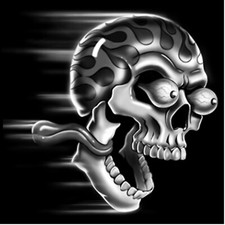 T-Shirt Totenkopf Gotik Skull