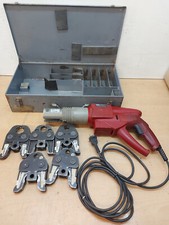 Ridgid RP10-S Pressmaschine Presszange 5x M Pressbacken Viega Geberit Novopress