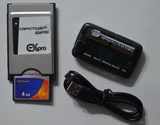 4 GB PCMCIA + Kartenleser für Mercedes Benz Comand APS C197 W212 W204 W221 W207
