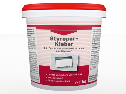 Styroporkleber 1kg innen - styroporkleber,