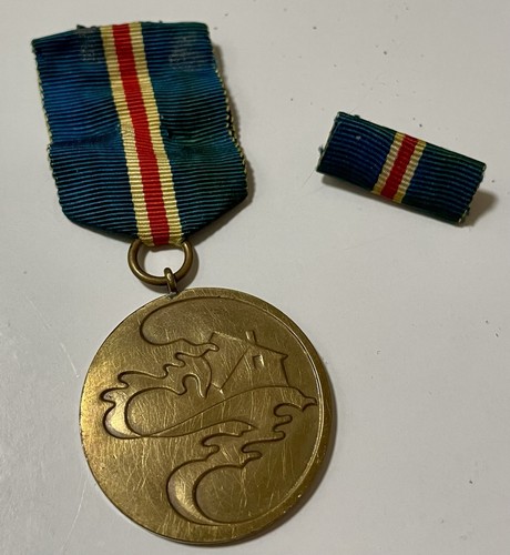 Original sturmflut medaille - original,