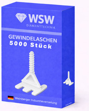 Schraublaschen Nivelliersystem