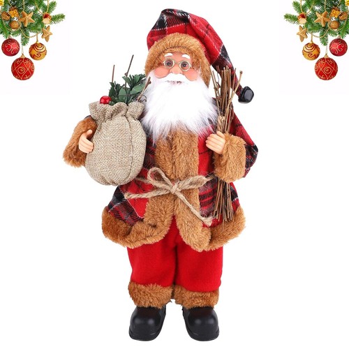 Weihnachtsmann figur stehend - weihnachtsmann,