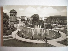 Alte AK Mannheim Friedrichsplatz Wasserturm [P538]