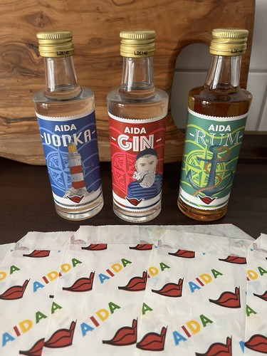 Aida gin wodka rum 1 - gin,, 0,1
