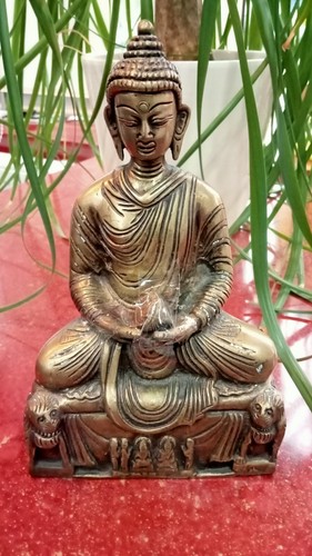Buddha statue bronzeskulptur - buddha,