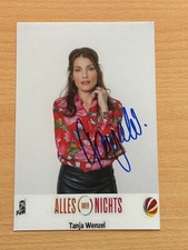 Tanja Wenzel Alles oder Nichts Foto original signiert #S3991