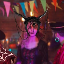 Damen Teufel Haarband, Gothic