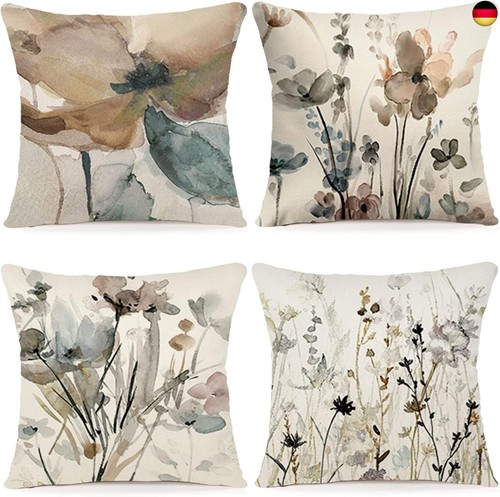 Ycoll blumen kissenbezug 50x50 - blumen,