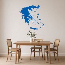 Griechenland Wandtattoo Umriss