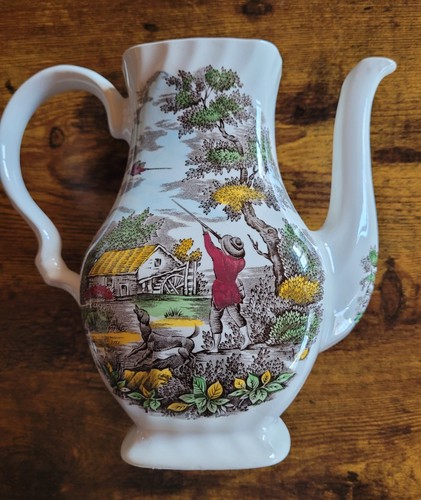 Vintage kaffeekanne teekanne - kaffeekanne, /
