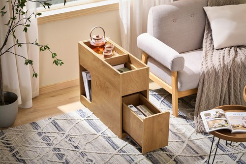 Sobuy schmaler beistelltisch - schmaler,