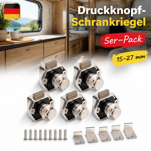 Mini push lock - 5x,